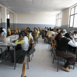 Overview of the newly furnished library